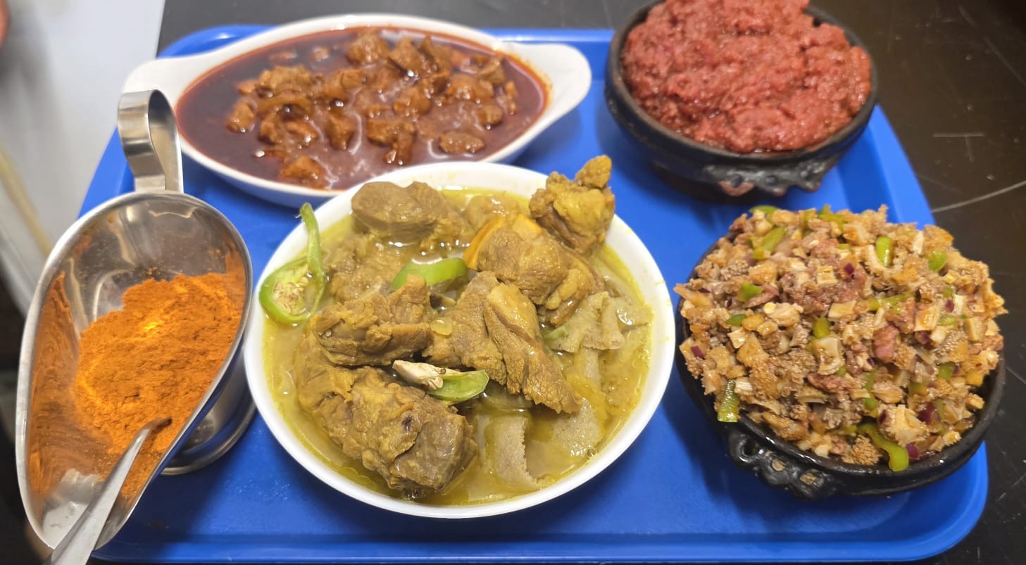 Ethiopian dishes to share at Enate